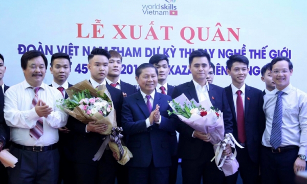 Thí sinh Việt Nam dự thi tay nghề thế giới 